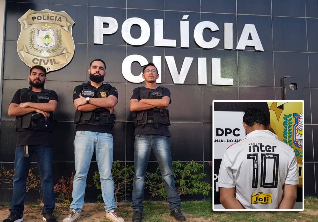 POLÍCIA CIVIL PRENDE HOMEM ACUSADO DE PRATICAR DIVERSOS ROUBOS EM LARANJAL DO JARI